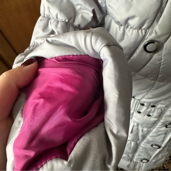 Urban Republic || light gray long puffer jacket - Picture 6 of 9